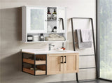 White bathroom cabinet with mirror 16483576