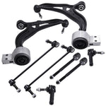 ZUN Front Lower Control Arms & Ball Joints Tie Rods Sway For Ford Explorer 11-17 46514093