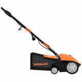13" Electric Lawn Dethatcher w/ Collection Bag and Removable Blades -Orange 23993158