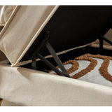 Modern Upholstery Chaise Lounge Chair with Storage Velvet W1097102811