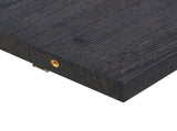 Extendable table,DINING TABLE,OFFICE TABLE,COFFEE TABLE,metal leg,MDF top,100/140/180x100x75cm,BLACK W234P288307