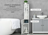 Bathroom Storage Cabinet-Grey 26351418