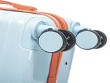 14"/20" 2 pcs/set in PC Spinner Wheel Luggage, Carry on Suitcase, With Gradient Color and W2787P400870