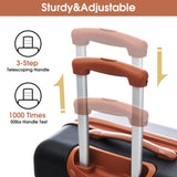 Hardshell Luggage Sets 4 pcs Bag Spinner Suitcase with TSA Lock Lightweight-16"20"24"28" PP310249AAP