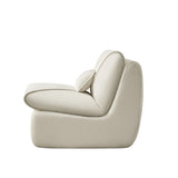 Compressed Lounge Chair with Ottoman, Modern Sofa for Small Spaces, Comfortable Upholstered Sofa for W1036P251827