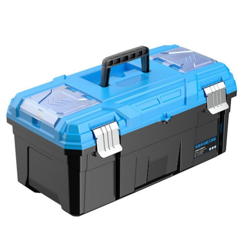 ZUN Toolbox Thickened Storage Box Hardware Large Industrial Grade Household Portable Car Multifunctional 86777403