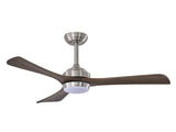 42" Solid Wood Blades Ceiling Fan with Lights Remote Control,Quiet DC Motor 3 Blade Ceiling Fans 6 W3596P460816