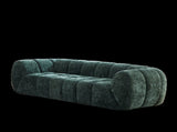 Chenille Pure Foam Sofa, Quilted Cloud Sofa, Deep-Seat Chenille Pure Foam Sofa, Comfortable W834P442223