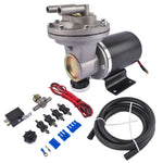 ZUN 18" to 22" Electrical Vacuum Pump for Brake w/Installation Kit 28146 12V 48661824