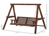 2-Seat Outdoor Swing Chair 74186195