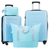 2 Piece Luggage Set with Bags Expanable Spinner Wheels ABS Lightweight Suitcase with TSA Lock N732P198744N