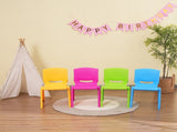 Kids Chair,Children Lightweight Plastic 4 Chairs Set with 11.8" H Seat for W1859113380