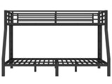 Metal Twin over Full Bunk Bed for Teens and Adults,Space-Saving/Noise Reduced/No Box Spring Needed, W1580P368409