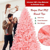 6ft Pink Christmas Tree - 1036 Flourishing Branch Tips for Dreamy Festive Ambiance 68375270