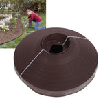 ZUN PE 40m Landscape Edging Kit with Spikes for Lawn, Flower Beds, and Garden Borders 13632166