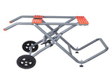 350 lbs Portable Table Saw Stand, Rolling Foldable Heavy Duty Construction with 8 Inch Rubber 65428026