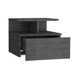 Nightstand Floating Flopini, Bedroom, Smokey Oak B092142831