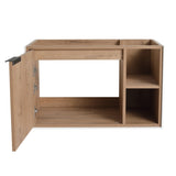 30'' Floating Wall-Mounted Bathroom Vanity, Soft-Close Cabinet Door W999P145695