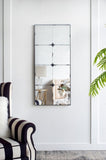 21x47" Traditional Decor Style Rectangle Antique Glass Wall Mirror, Wall Decor for for Bathroom W2078126445
