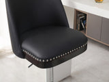 Bar Stools Set of 2 360&degCounter Height Swivel Stool W2200P243033