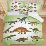 Super Soft Fade Resistant Microfiber Dinosaur Bedding Set for Girls Boys, All Season Green Dinosaur 52083547