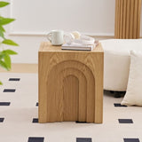 15.74'' Square Side Table Small Coffee Table Accent Table Bedside Table for Living Room W876P245157
