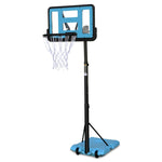 ZUN Use for Outdoor Height Adjustable 4.8 to 7.7ft Basketball Hoop 44 Inch Backboard Portable Basketball 66942044