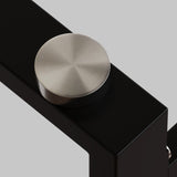 51" Modern Minimalist Rectangular Glass Dining Table for 4-6 with 0.31" Tempered Glass Tabletop and W2189138541