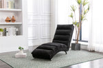 ZUN Linen Chaise Lounge Indoor Chair, Modern Long Lounger for Office or Living Room 66247605