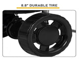 Broadcast Spreader, 70LBS Capacity, Walk-Behind Push Spreader, 15-Level Adjustment, 8 in All Terrain 49728070