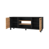 ZUN Washington TV Stand 7 Cubby for TVs Up to 65'' B128P148842