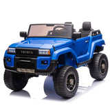 ZUN 24V Two-seater Kids Ride On Car W/Parents Remote Control, Licensed Toyota LC250,2WD,110w Motors,With W1396P190055