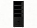 71" Tall Corner Storage Cabinet with 2 Doors, 5-Tier Metal Cabinet with Adjustable Shelves, T2398P504065