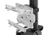 6-inch Dual Wheels Trailer Jack, 1500 lbs, for RV, Boat, Trailer and More, Black 33045451