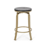 ZUN COUNTER STOOL 2pcs/set 59130.00BLKBRS