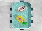2.6m PVC folding pool bathes and cools in summer, suitable for outdoor patio beach W2710P330782