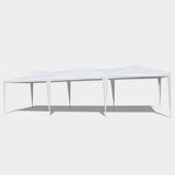 10x30' Wedding Party Canopy Tent Outdoor Gazebo with 5 Removable Sidewalls W1205137302
