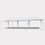 ZUN 10x30' Wedding Party Canopy Tent Outdoor Gazebo with 8 Removable Sidewalls W1205137315