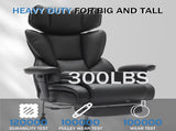 Office Chair with Foot Rest and Waist Lumber Support, Ergonomic Gaming Chair with Adjustable Height 63577105