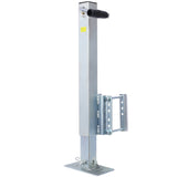 Heavy Duty Trailer Jack, Fixed Mount Jack w/Drop Leg, 28.6 in. of Lift, Max Load 2,500 Lbs 95055305