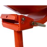 370W Portable Electric Concrete Mixer Cement Mixing Barrow Machine Mixing Mortar Handle with Wheel W46572270