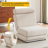 Single Sofa Chair Foldable Single Sofa Bed with Pillow,Portable Foldable Sofa Bed,Leisure Sofa W2113P181633