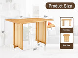 Chinese country retro solid wood table, simple modern imitation rattan table, wooden W1151P154592