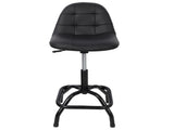 360&deg Swivel Adjustable Height Bar Stool with High Back Support, Modern Counter Stool for Bar, W465P327705