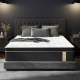 King Mattress, 10 Inch Plush Hybrid Mattresses with Memory Foam, Fiberglass-Free Mattress in a Box, B2716P318210