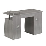 ZUN Complete Computer Workstation Desk With Storage, Grey 62969010