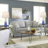 Table Lamps Set of 2 with Touch Control, 3-Way Dimmable Modern Glass Bedside Lamps with USB AC W3355P337837