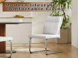 Dining chair set modern leather imitation soft cushion dining chair, with soft cushion 31912882
