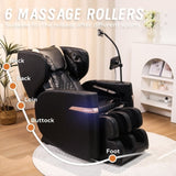 Massage Chair Recliner with Zero Gravity with Full Body Air Pressure W1875P300905