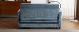 56.9" Loveseat Sofa Pull-out Sofa Bed Sleeper Sofa with a Reversible Backrest Cushion, Side Pockets, N719P208853R